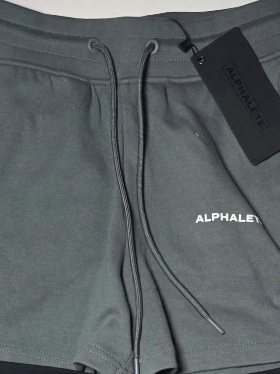 Alphalete Pants - Alphalete Women's Dark Charcoal Athletic Shorts